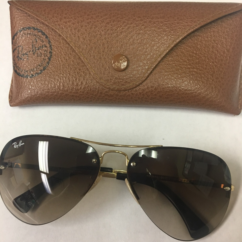 Ray Ban Womens RB3449 Aviators